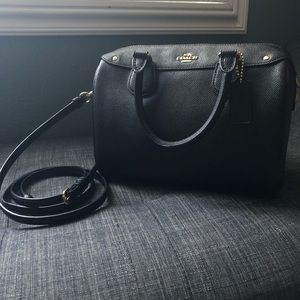 COACH Bennet Mini Satchel Cross Grain F57521 NWOT